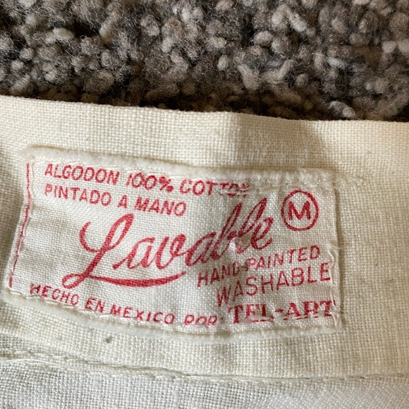 1950s hand-painted vintage matador circle skirt ππ» - Picture 13 of 16